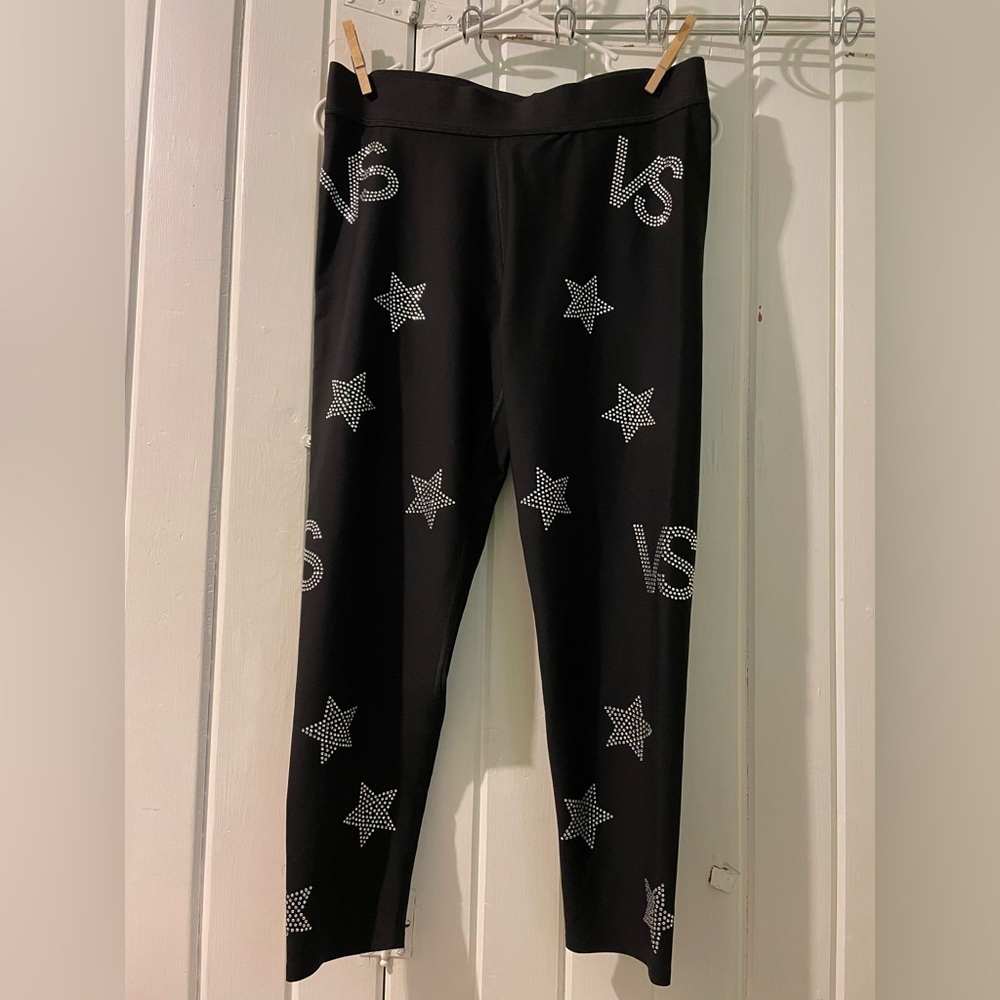 VS. PINK bling sports leggings-large NWOT - Picture 3 of 7